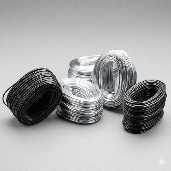 black annealed wire and galvanized wire binding wire in buckets