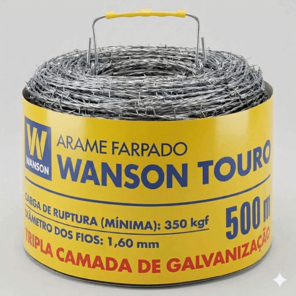 Arame Farpado de Torção Alternada