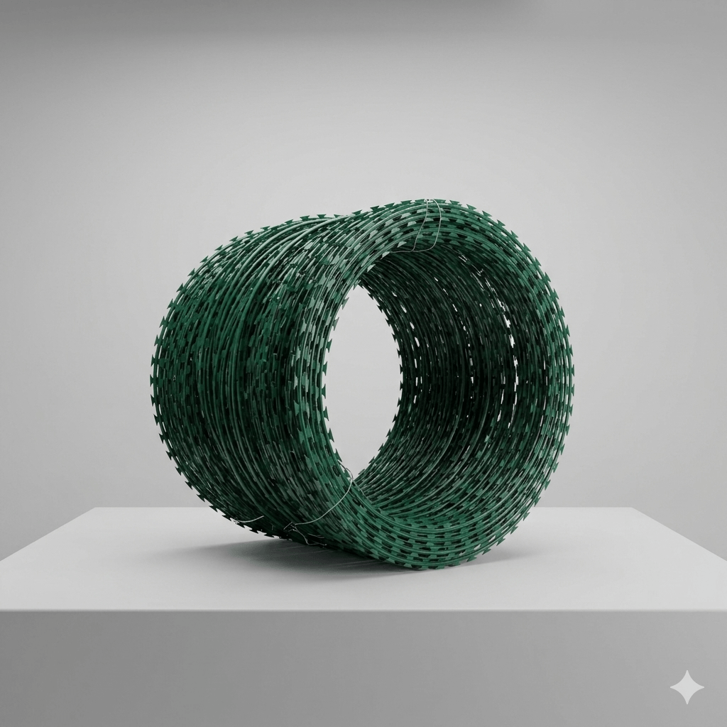 PVC Coated Concertina Wire