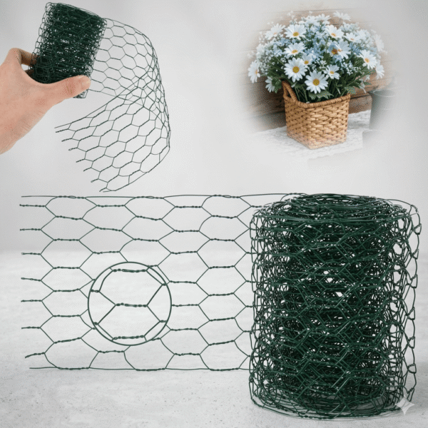 PVC Coated Floral Chicken Wire