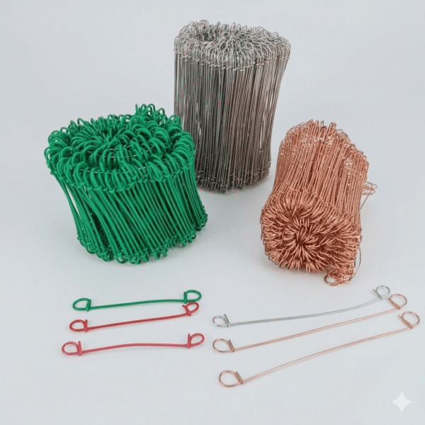 Double Loop Wire Ties in All Materials and Specifications