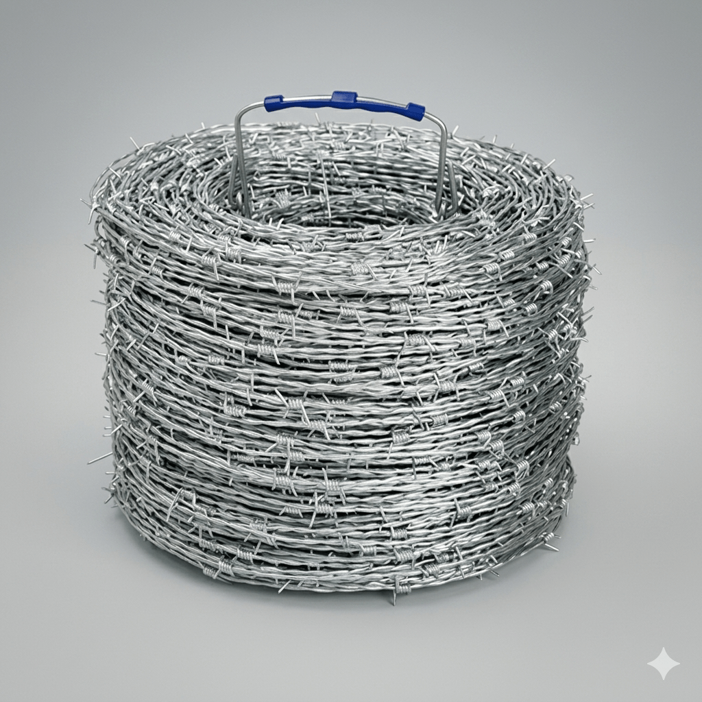Reverse Twist Barbed Wire