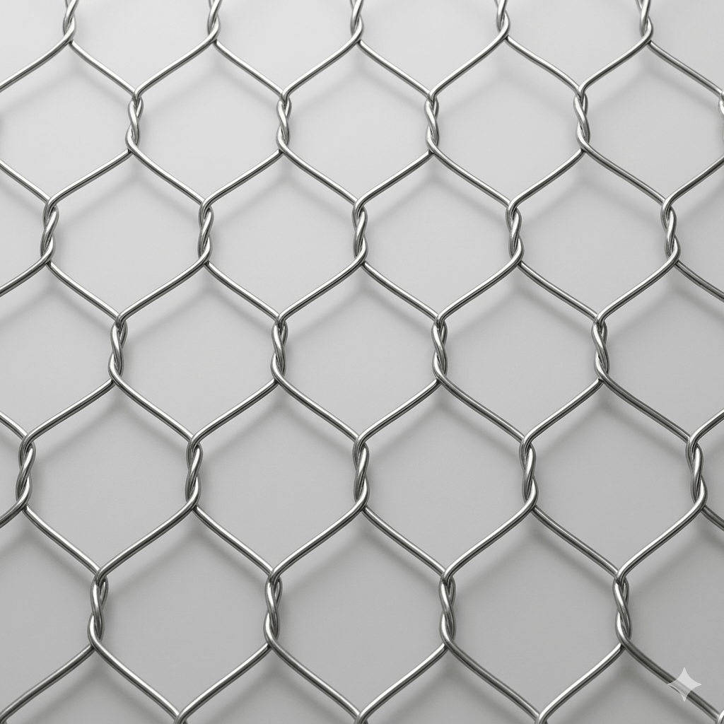 Reverse Twist Hexagonal Wire Netting