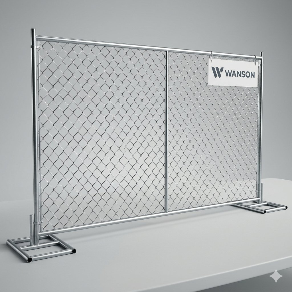 Chain Link Temporary Fence
