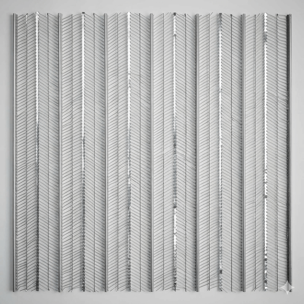 Flat-Ribbed Expanded Metal