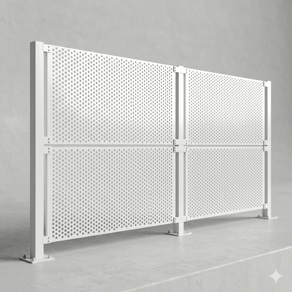 Perforated Metal Fencing