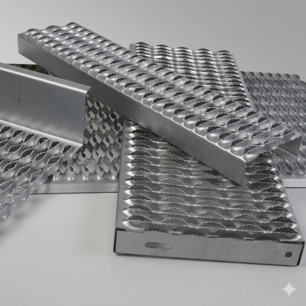 Perforated Serrated Grating